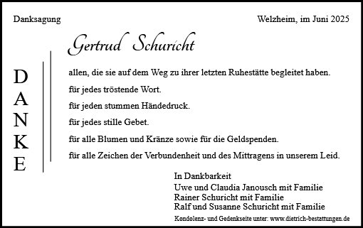 Gertrud Schuricht
