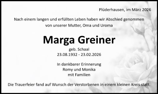 Marga Greiner