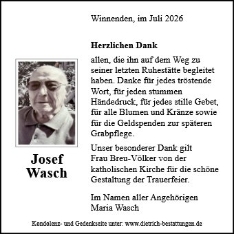 Josef Wasch