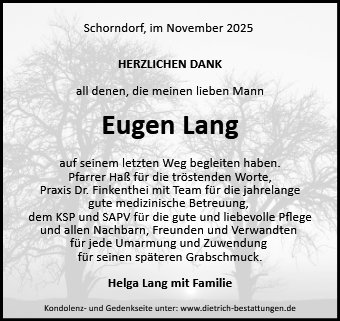 Eugen Lang