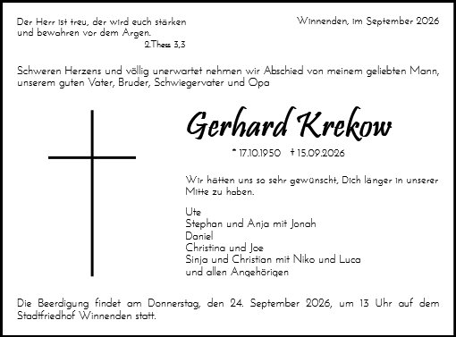 Gerhard Krekow