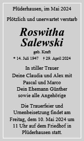 Roswitha Salewski
