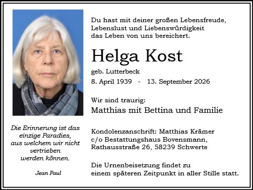 Helga Kost