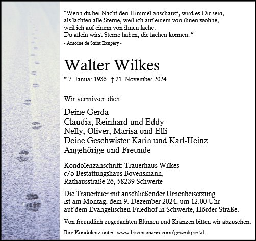 Walter Wilkes