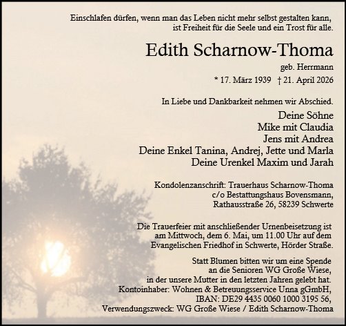 Edith Scharnow-Thoma