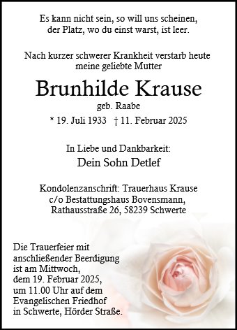 Brunhilde Krause