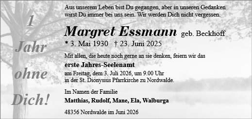 Margret Eßmann