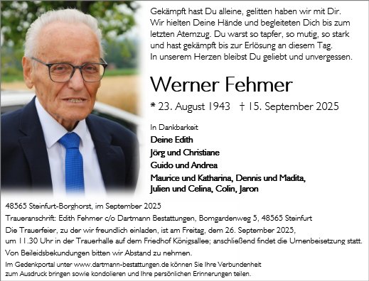 Werner Fehmer