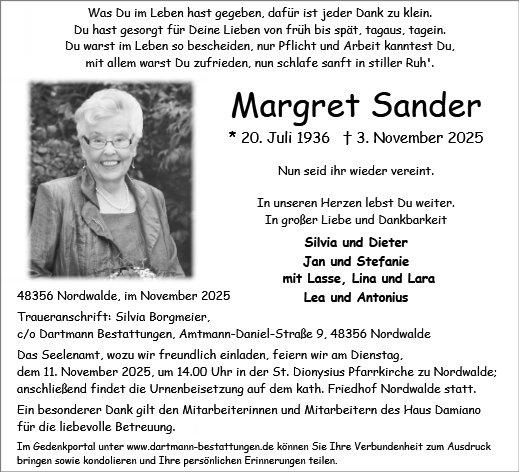 Margret Sander