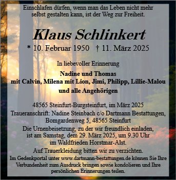 Klaus Schlinkert