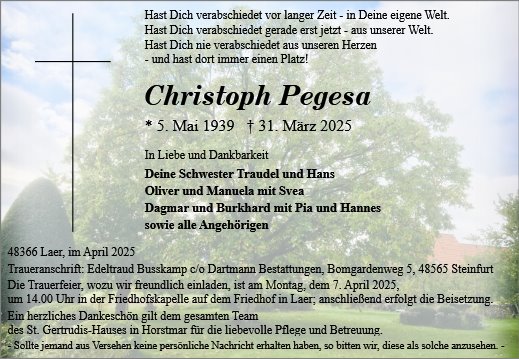 Christoph Pegesa