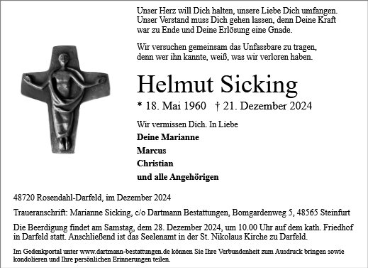Helmut Sicking