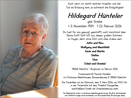 Hildegard Hünteler