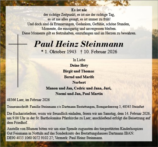 Paul Heinz Steinmann