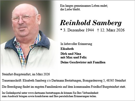 Reinhold Samberg