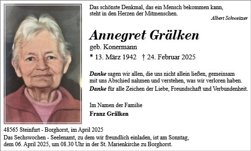 Annegret Grälken