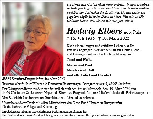 Hedwig Elbers