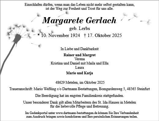 Margarete Gerlach