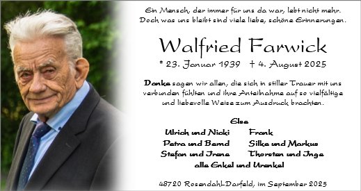 Walfried Farwick
