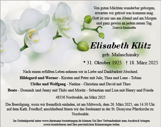 Elisabeth Klitz