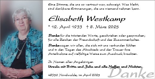 Elisabeth Westkamp