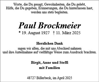 Paul Brockmeier