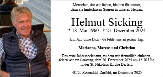 Helmut Sicking