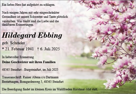 Hildegard Ebbing