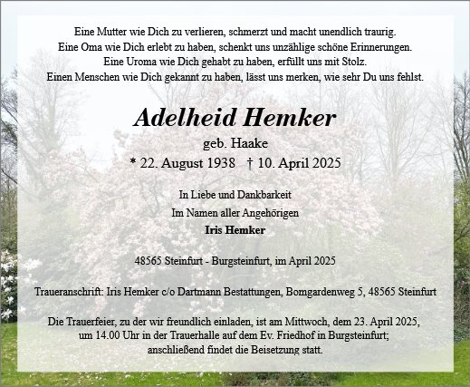Adelheid Hemker
