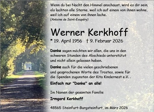 Werner Kerkhoff