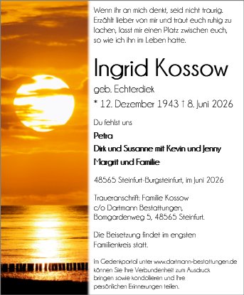 Ingrid Kossow