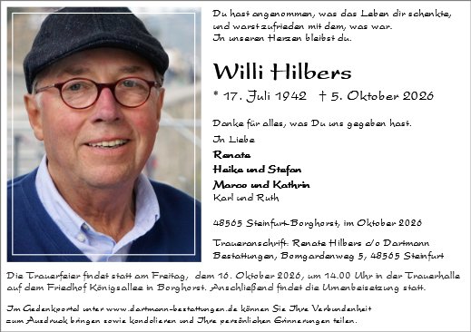 Willi Hilbers