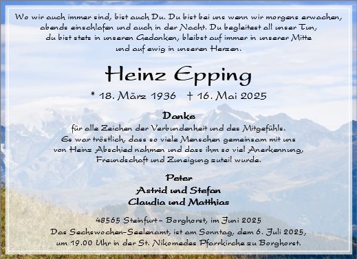 Heinz Epping