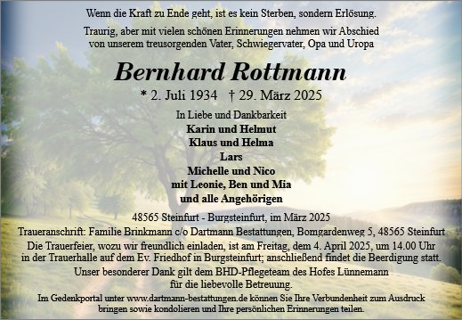 Bernhard Rottmann