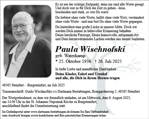 Paula Wischnofski