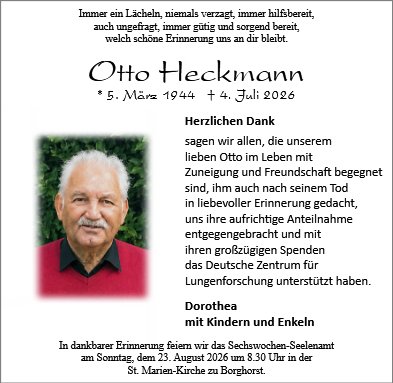 Otto Heckmann