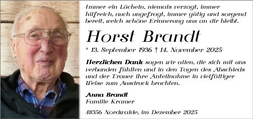 Horst Brandt