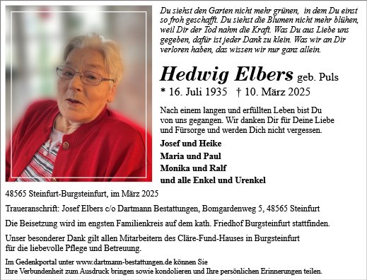 Hedwig Elbers