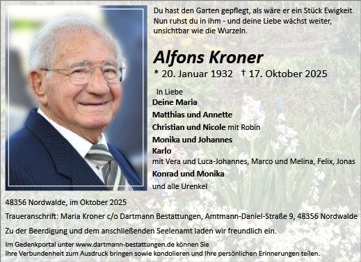 Alfons Kroner