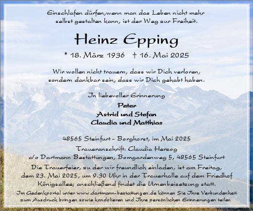 Heinz Epping