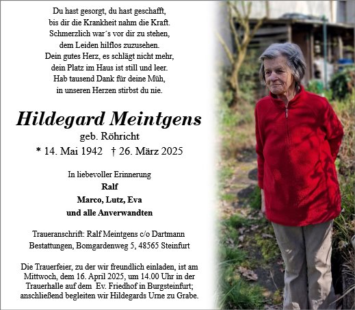 Hildegard Meintgens