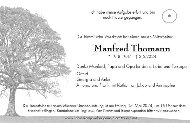 Manfred Thomann