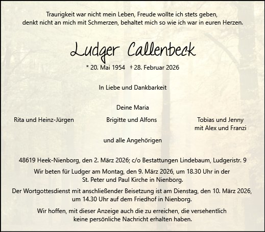 Ludger Callenbeck