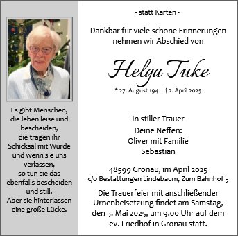 Helga Tuke