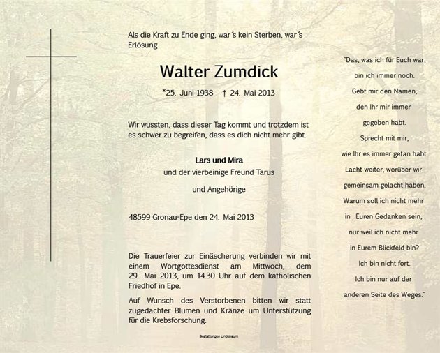 Walter Zumdick