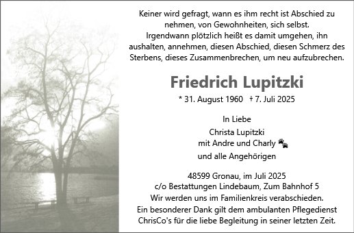 Friedrich Lupitzki