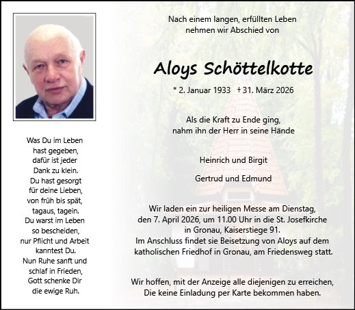 Aloys Schöttelkotte