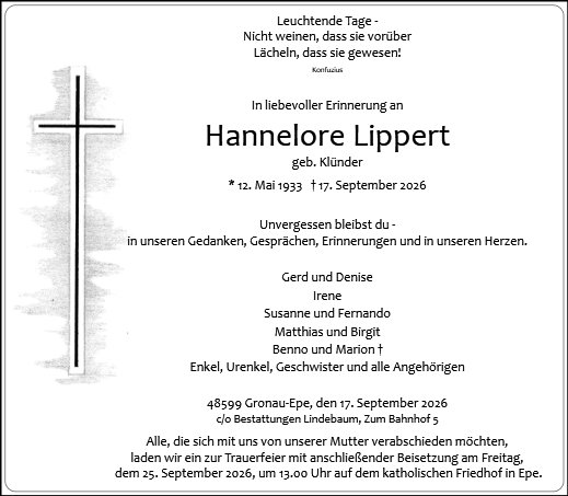 Hannelore Lippert