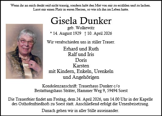 Gisela Dunker