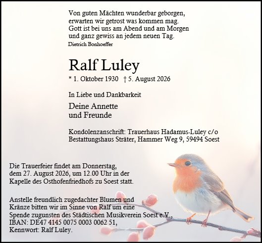 Ralf Thorsten Luley